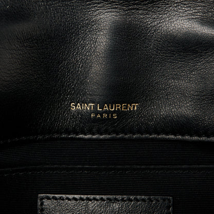 Saint Laurent Lambskin Patchwork Monogram Small Jamie Black Black 6 of 11