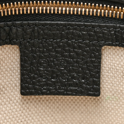 Gucci Pebbled Calfskin Large Soho Hobo Black 6 of 11