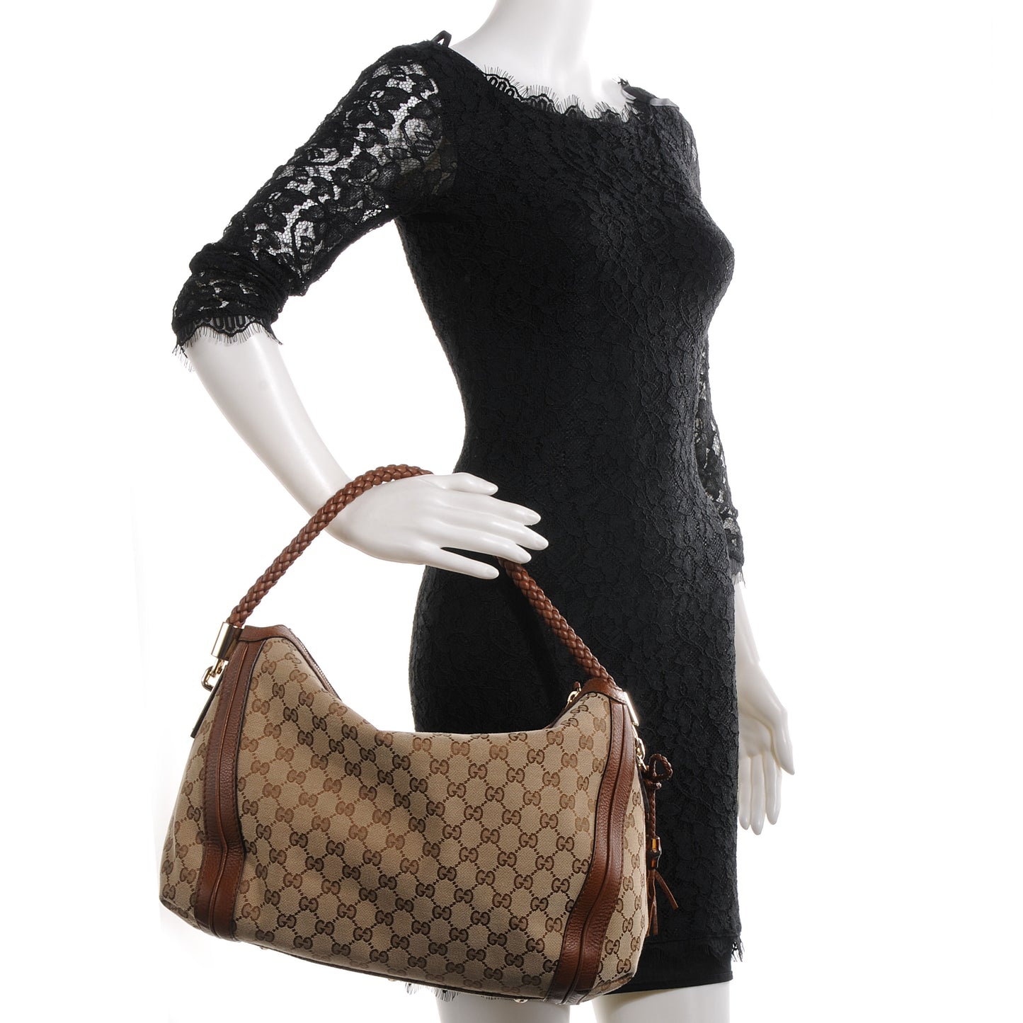 Monogram Cellarius Calfskin Medium Bella Hobo Beige Ebony Cuir