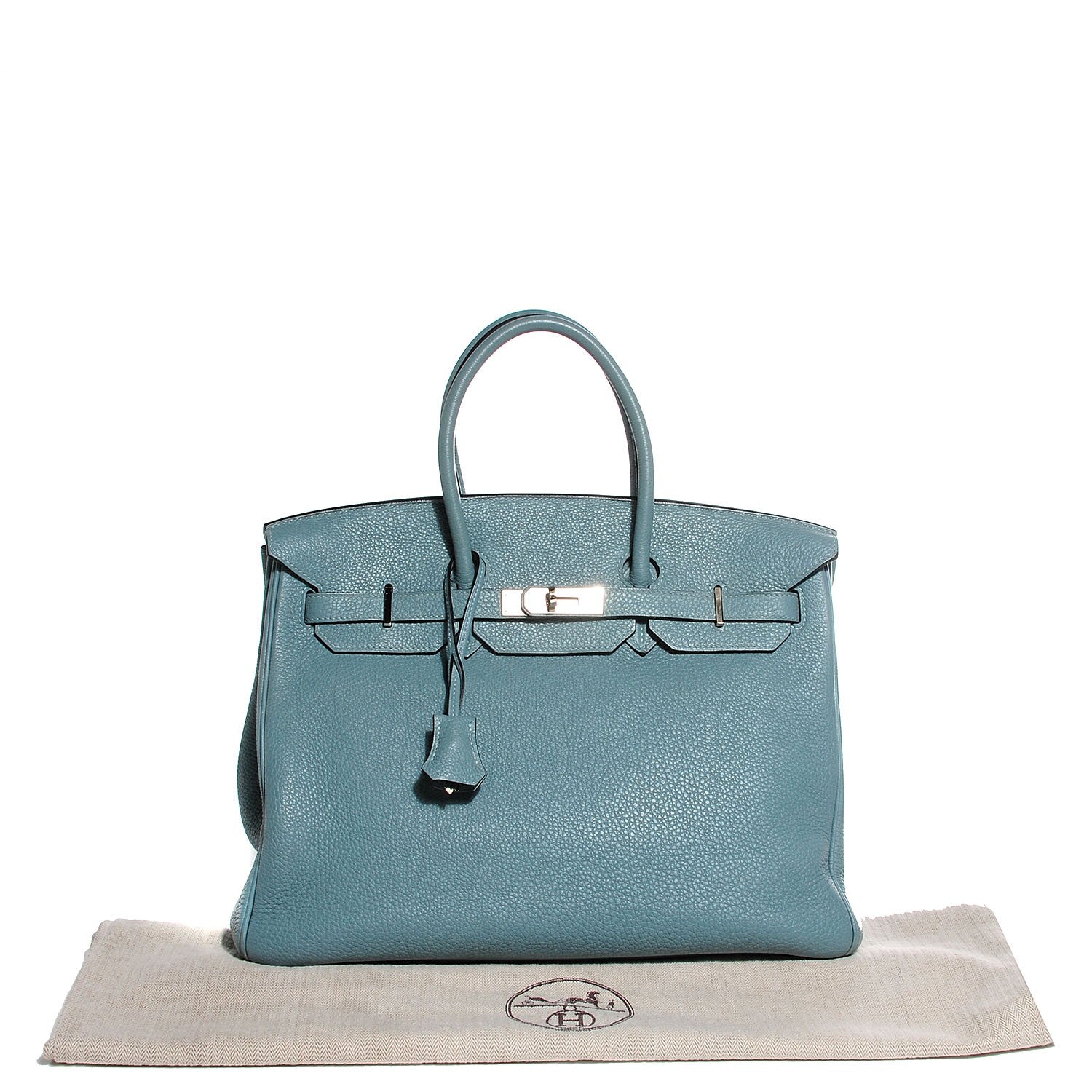 Hermes Togo Birkin 35 Ciel 6 of 23