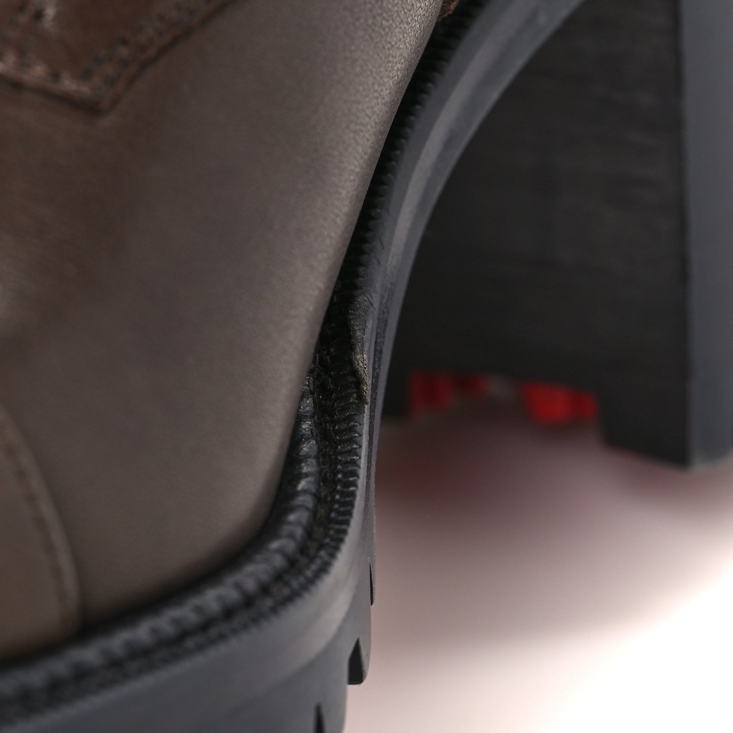 En Hiver Mixed Dual-Zip Booties 36.5 Arabica