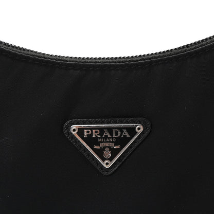 Prada Tessuto Nylon Mini Re-Edition 2000 Bag Black 7 of 9
