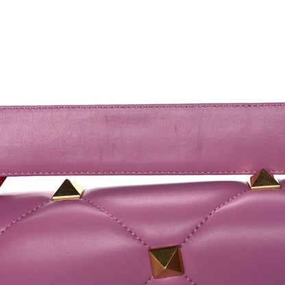 Valentino Garavani Nappa Large Roman Stud Shoulder Bag Giacinto 11 of 11