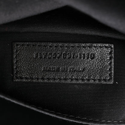 Saint Laurent Calfskin Studded Marsupio Belt Bag Black 7 of 11