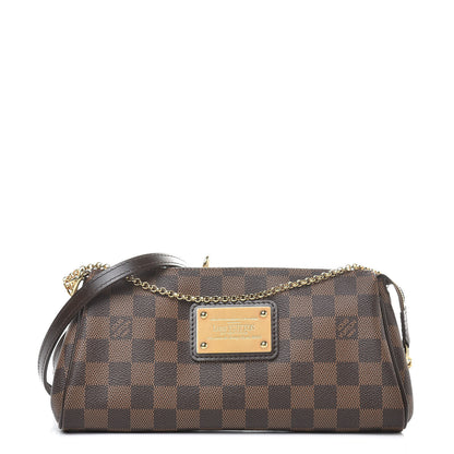Louis Vuitton Damier Ebene Eva Clutch 1 of 10
