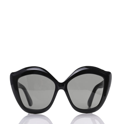 Gucci Cat Eye GG0117S Sunglasses Black 2 of 8