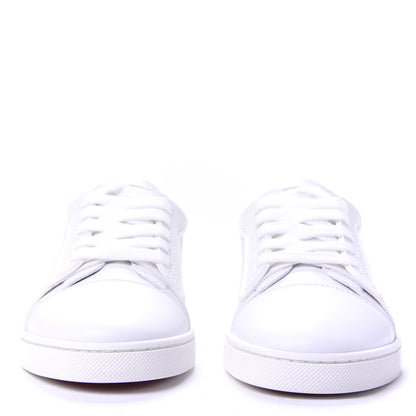 Christian Louboutin Calfskin Elastikid Donna Flat Sneakers 35 Bianco 2 of 9