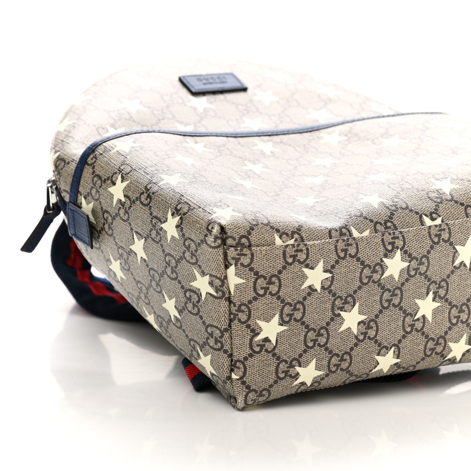 Gucci GG Supreme Monogram Stars Childrens Backpack Beige Ebony Yellow Royal 9 of 10