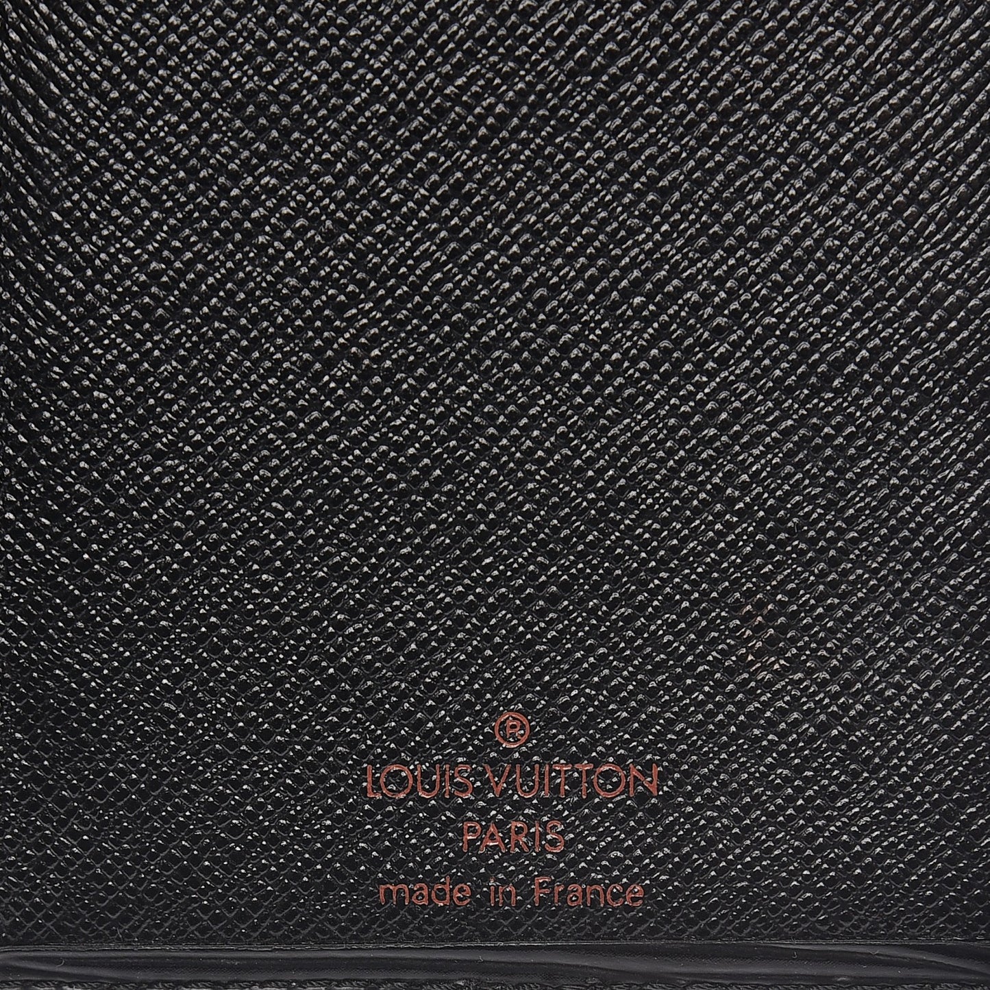 Epi Checkbook Organizer Wallet Black