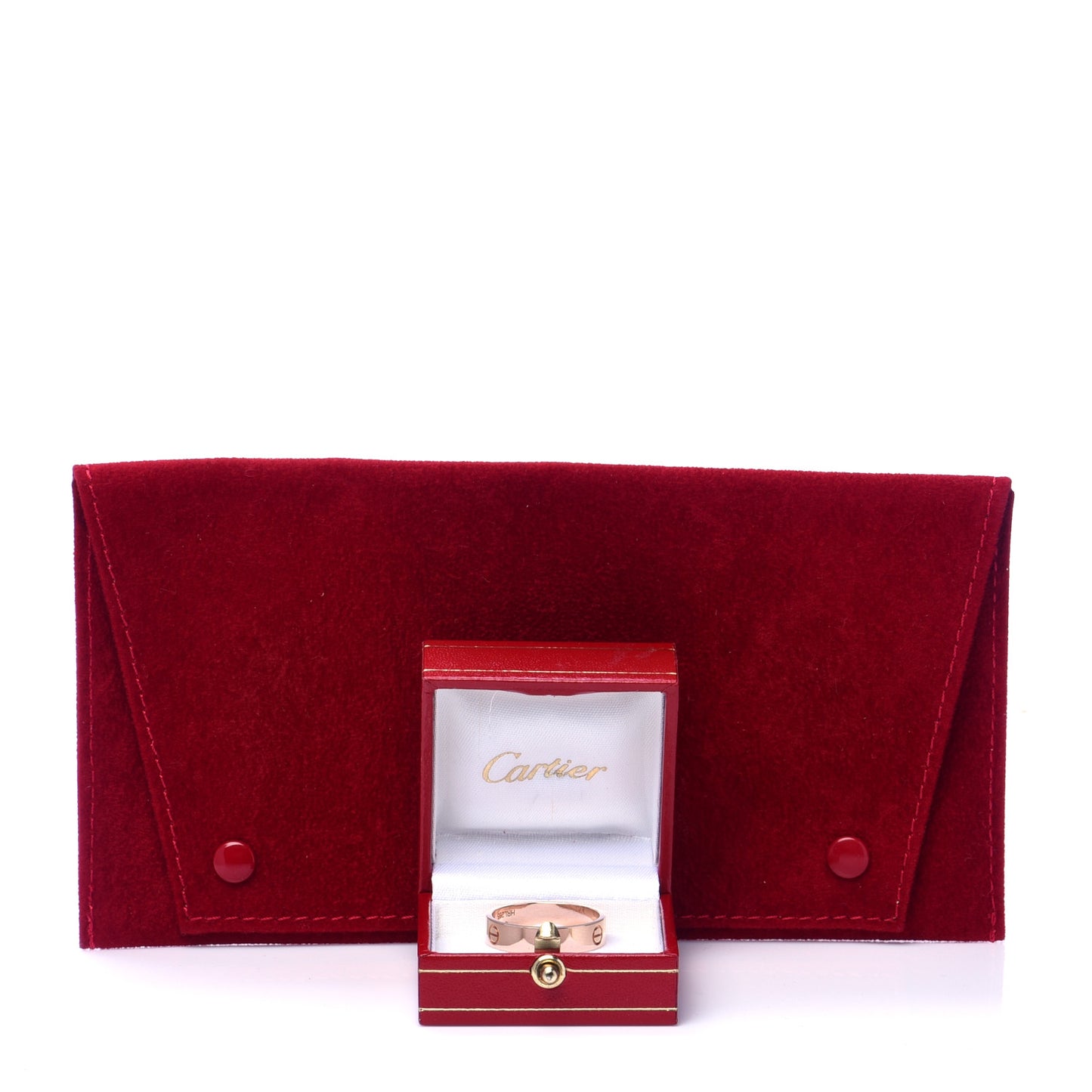 18K Pink Gold 5.5mm LOVE Ring 67 11.75