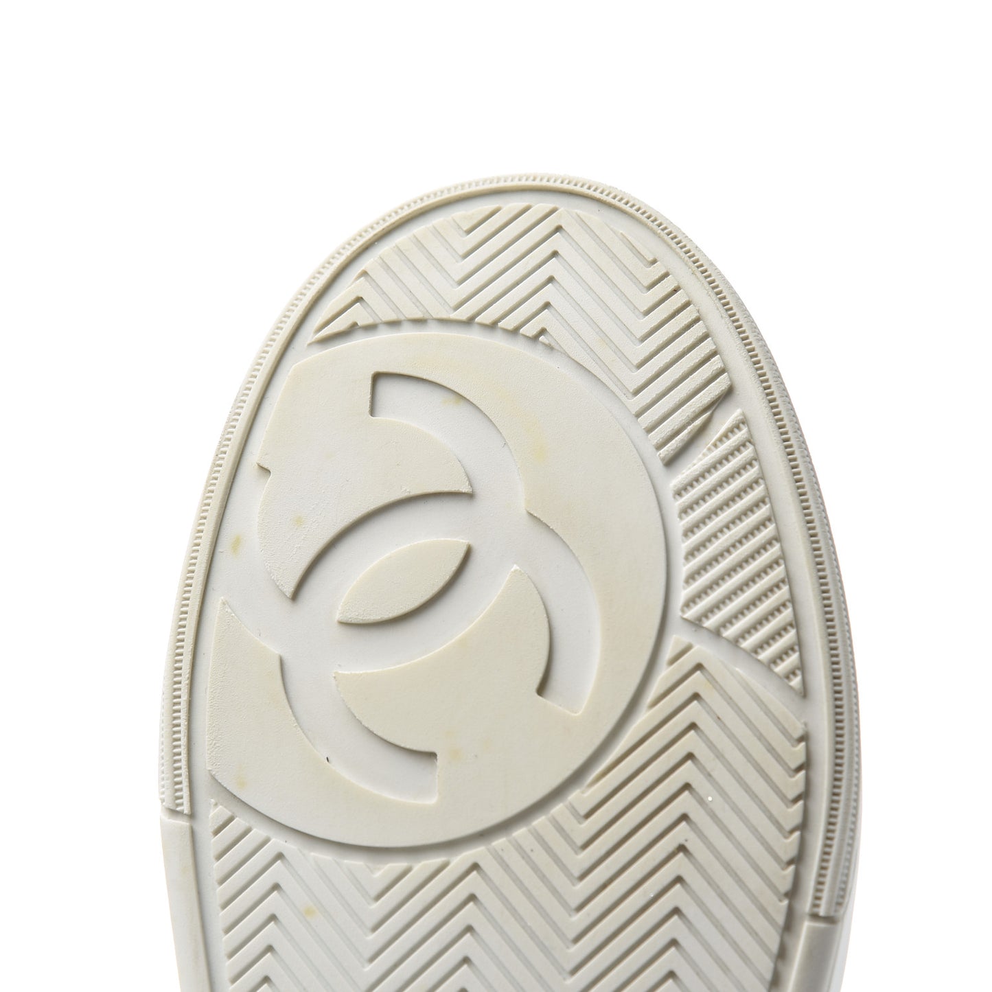 Calfskin Womens Logo Sneakers 40 White Blue