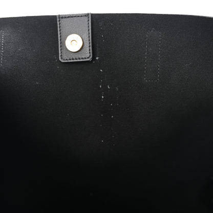 Saint Laurent Calfskin North-South Shopping Tote Black 14 of 14