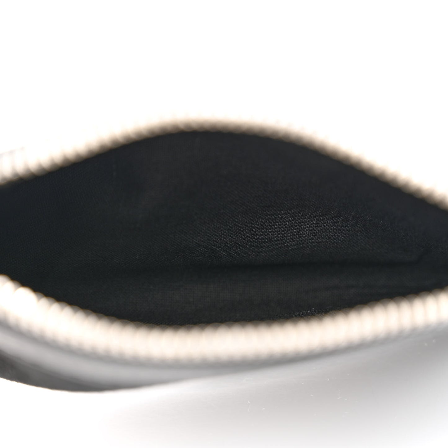 Cotton Canvas Calfskin Navy Cabas XS Black