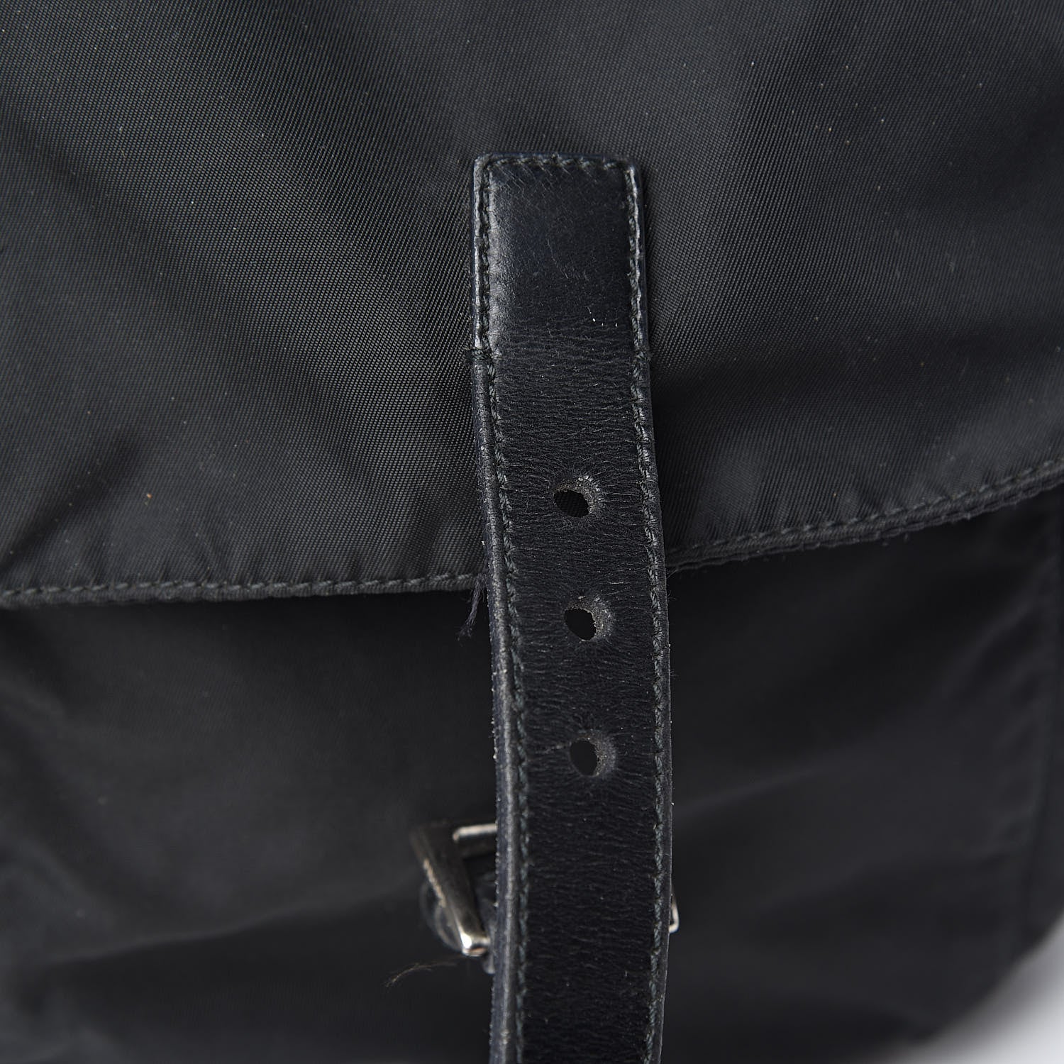 Prada Nylon Vela Messenger Bag Black 10 of 14