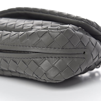 Bottega Veneta Nappa Intrecciato Small Chain Crossbody Light Grey 11 of 11