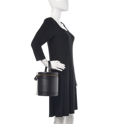 Louis Vuitton Epi Cannes Black 2 of 11