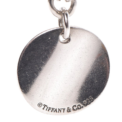 Tiffany Sterling Silver Notes Round Tag Charm Bracelet 6 of 7