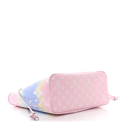 Louis Vuitton Monogram Escale Neverfull MM Pastel 5 of 13