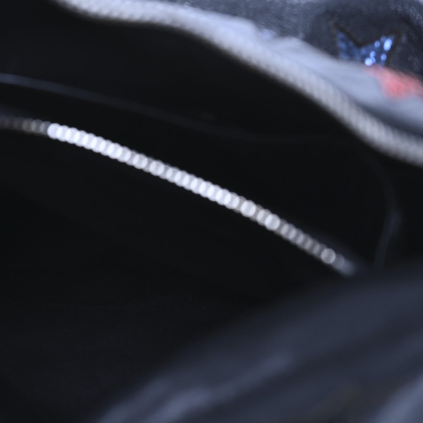 Lambskin Star Applique Mini City California Backpack Black