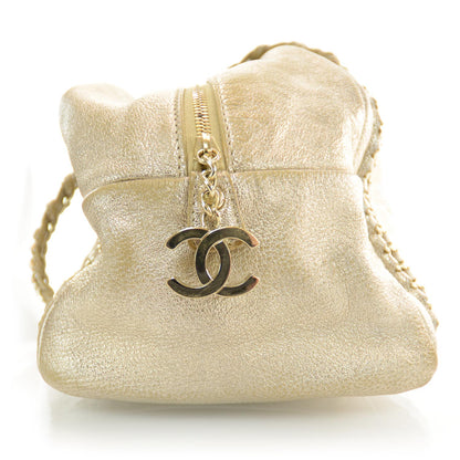 Chanel Luxe Ligne Medium Bowler Tote Metallic 4 of 9