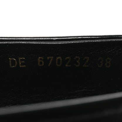 Saint Laurent Magnum Lux Calfskin Le Loafer 15 Moccasins 38 Black 10 of 11