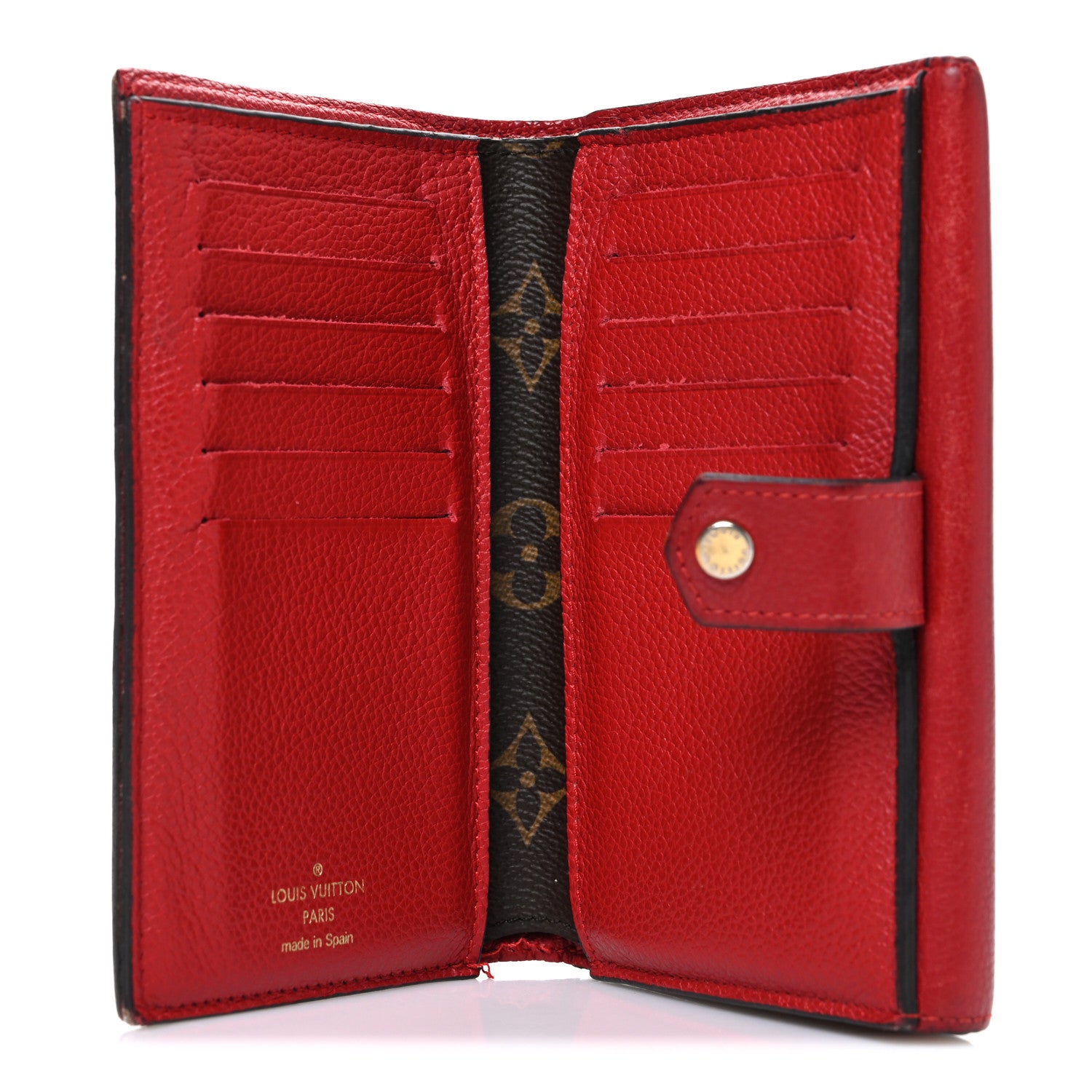 Louis Vuitton Monogram Pallas Compact Wallet Cherry 5 of 7