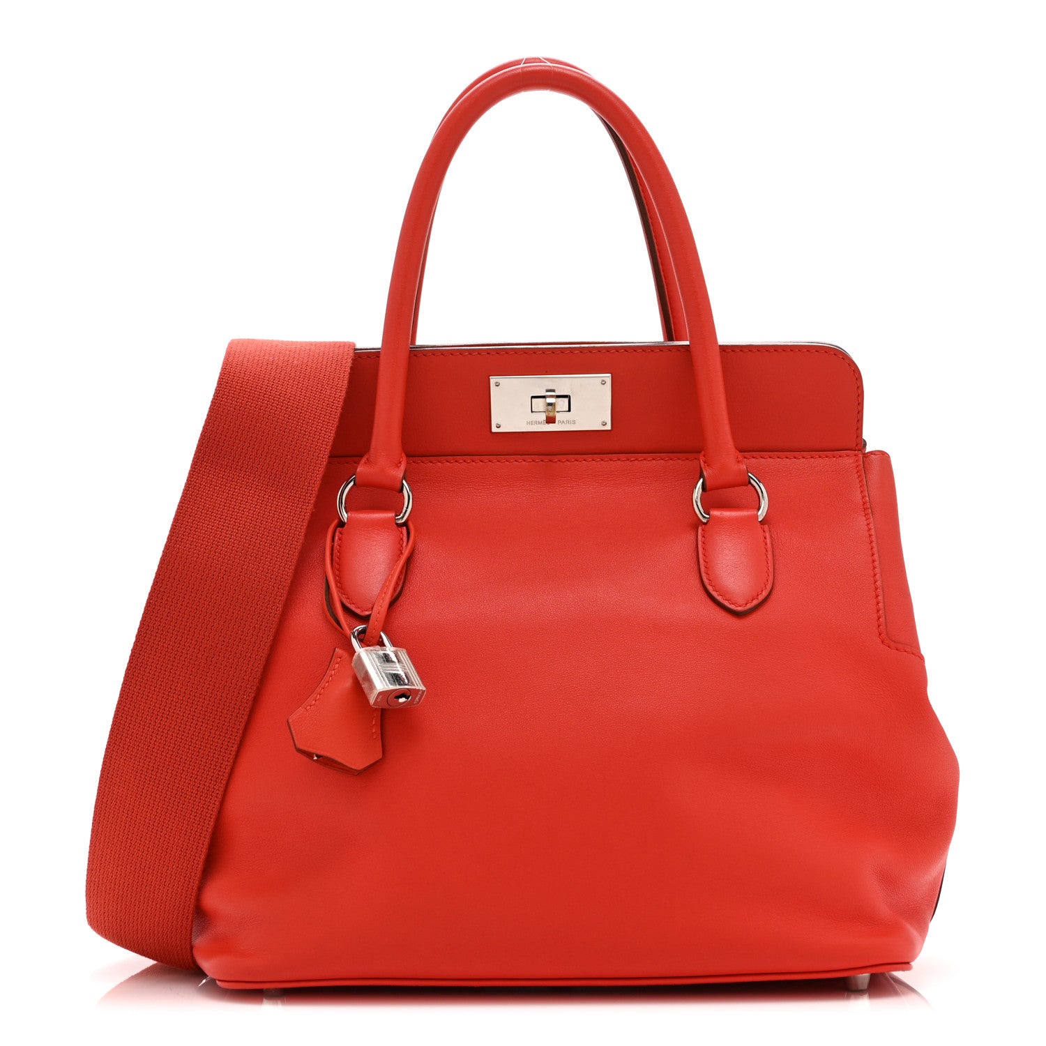 Hermes Swift Toolbox 26 Rouge Casaque 1 of 10