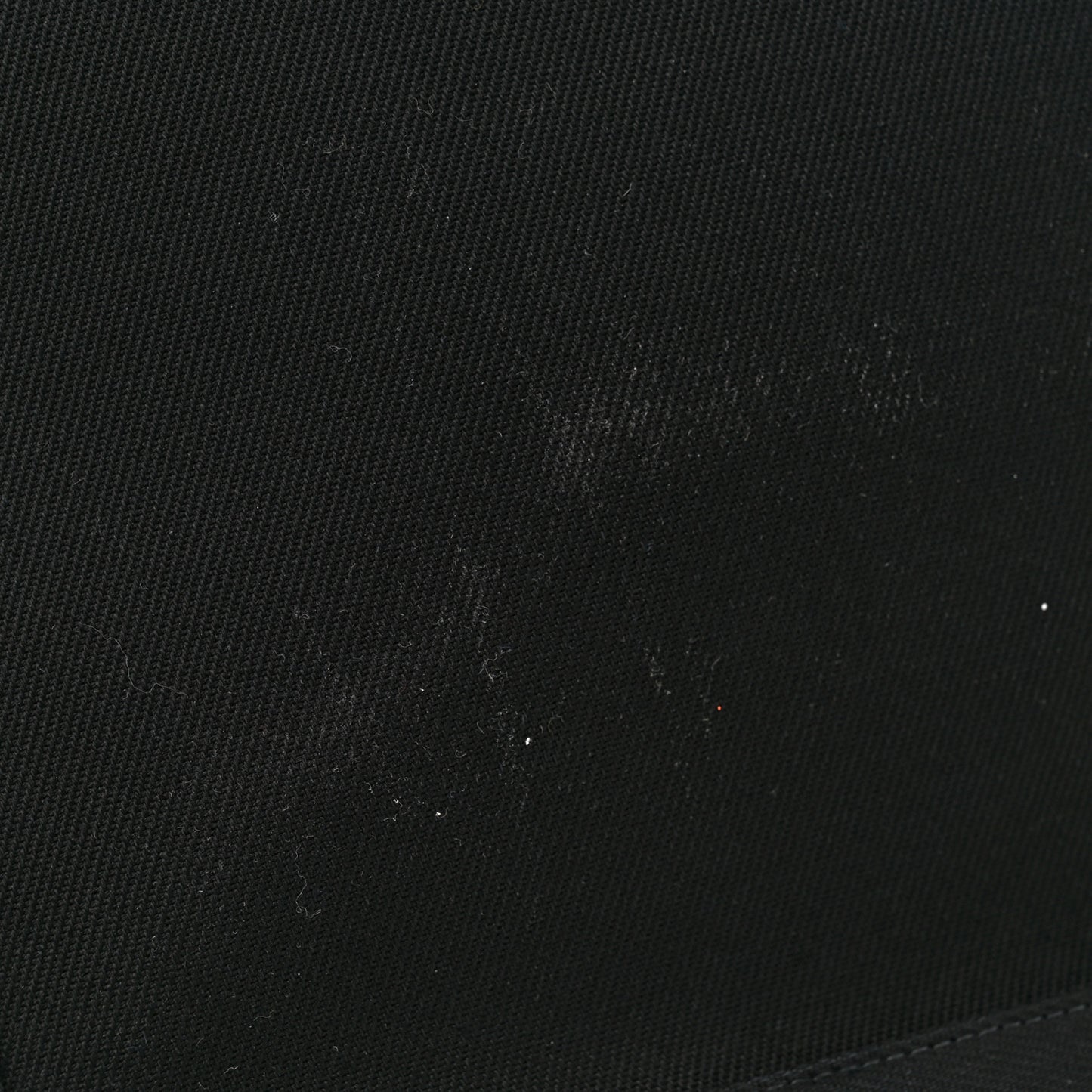 Linen Calfskin Rive Gauche Tote Black