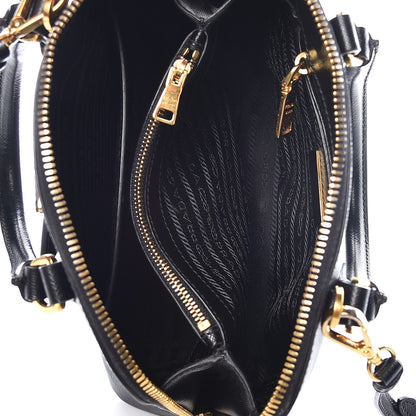 Prada Saffiano Lux Small Promenade Tote Black 5 of 14