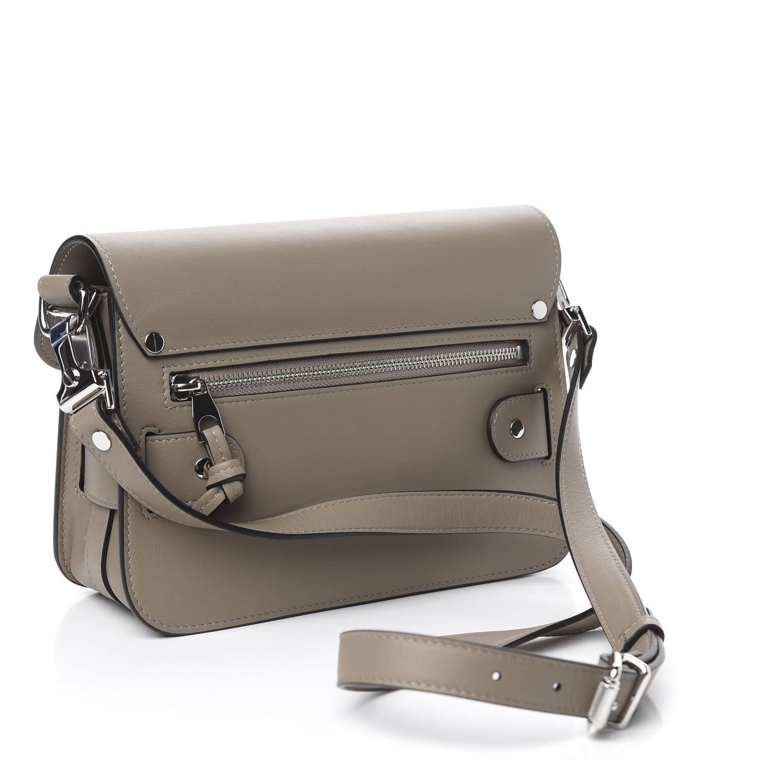 Proenza Schouler Smooth Calfskin Mini PS11 Classic Shoulder Bag Light Taupe 3 of 11