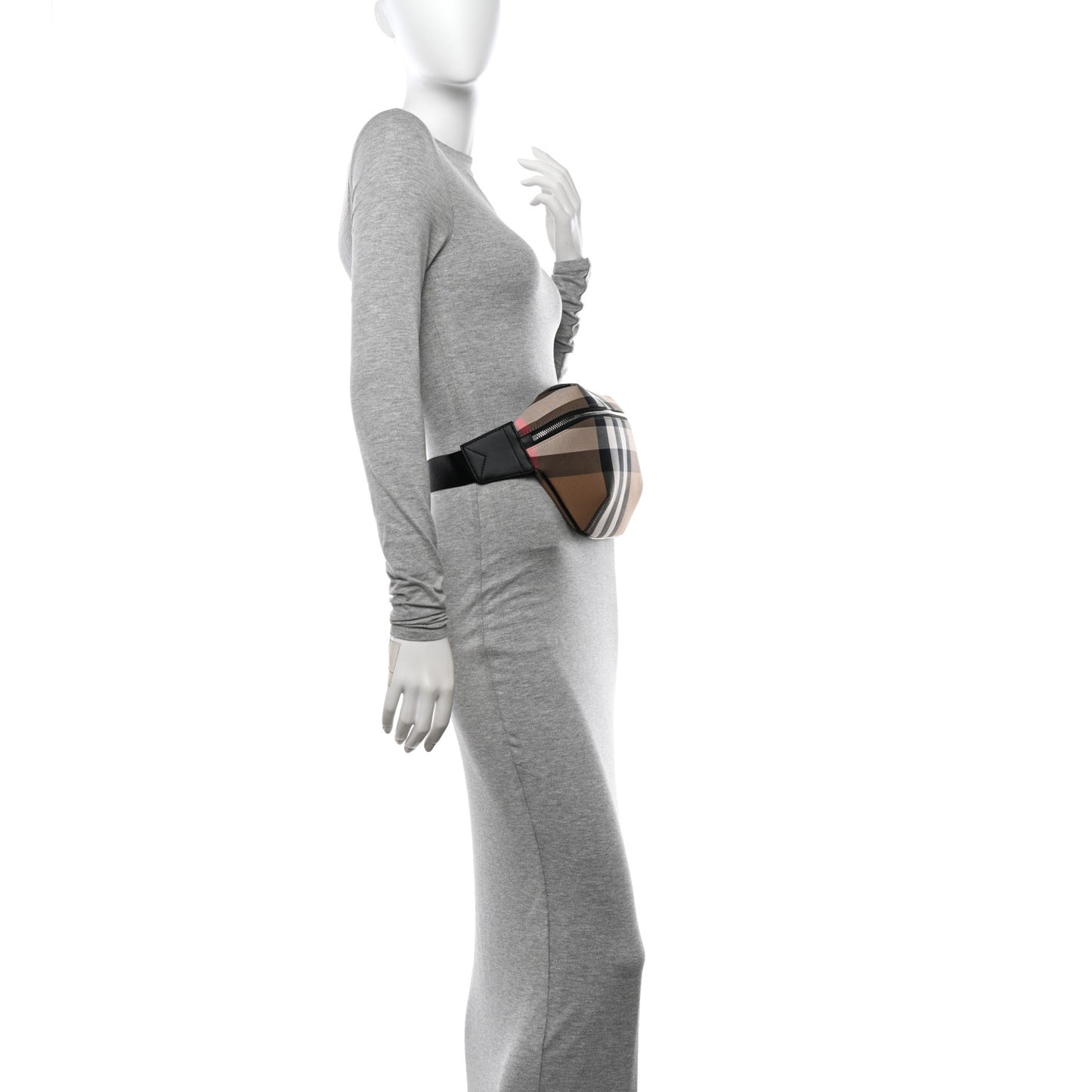 IP Check Sonny Bum Bag Taupe Brown