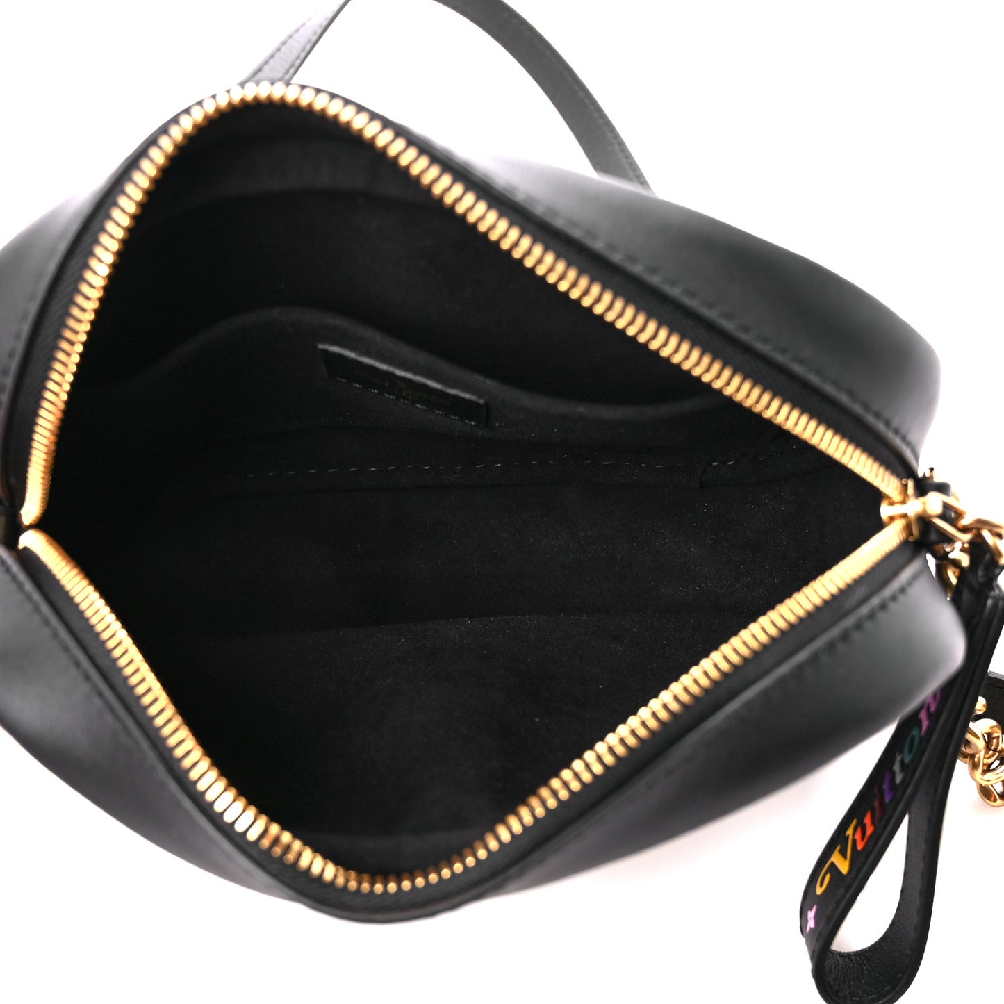 Calfskin New Wave Camera Bag Black