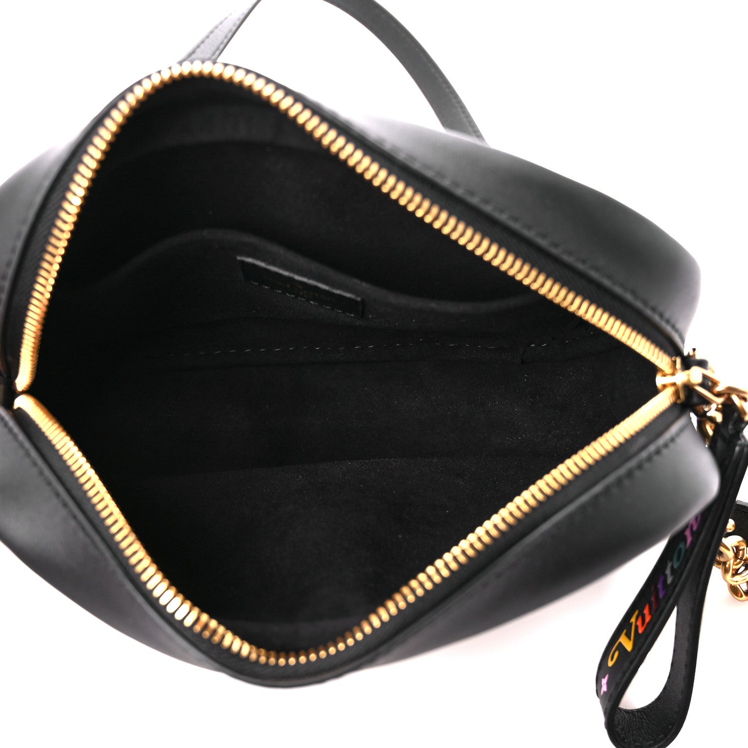 Louis Vuitton Calfskin New Wave Camera Bag Black 4 of 10