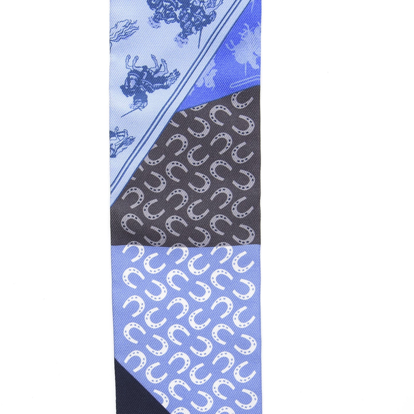 Silk Cheval Phoenix Twilly Marine Ciel Cobalt