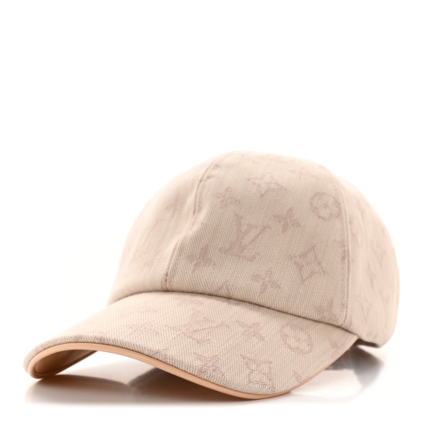 Cotton Monogram Jacquard Be My Cap L Beige