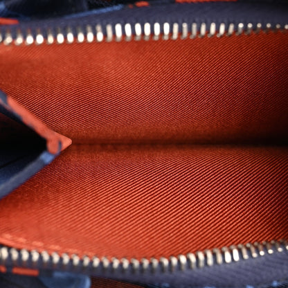 Hermes Epsom Silk'In Compact Wallet Bleu Saphir 6 of 13