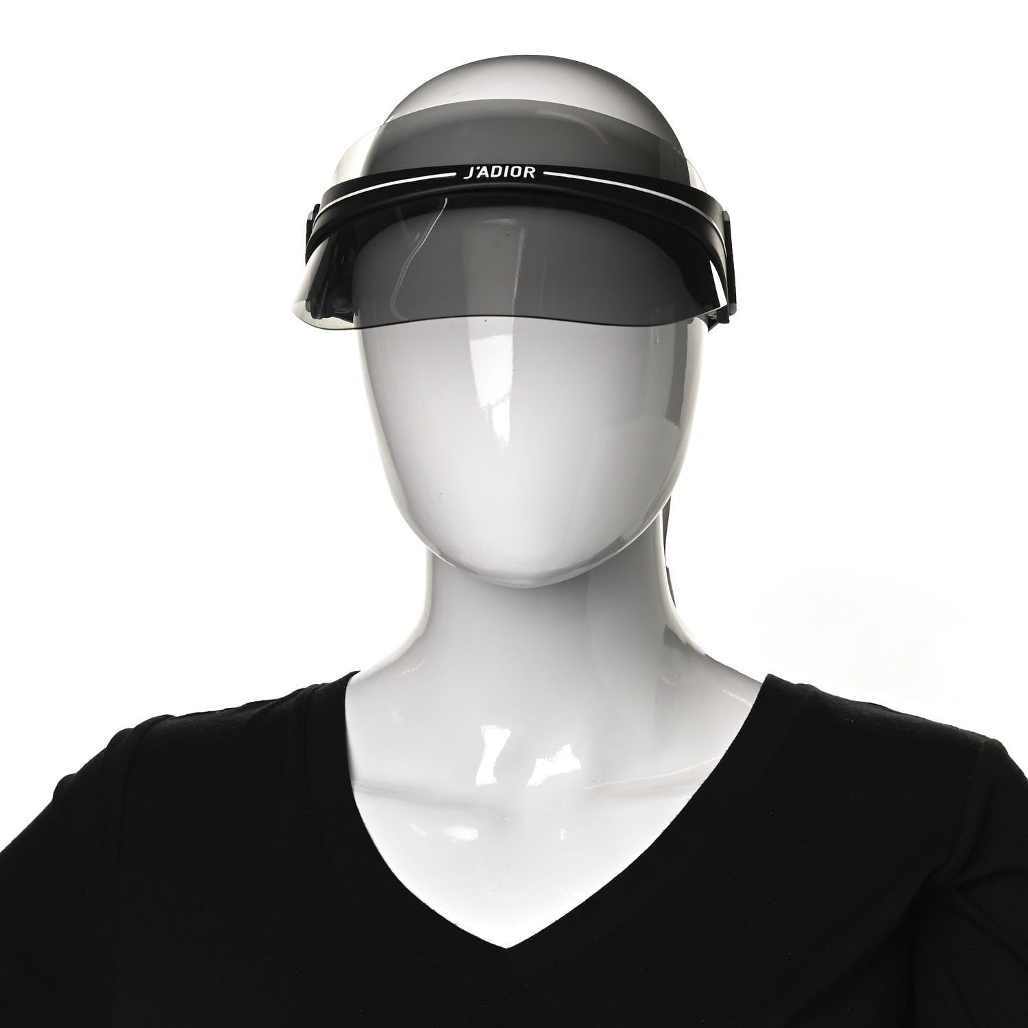 Christian Dior Mirrored DiorClubV1U Sun Visor Black 2 of 8