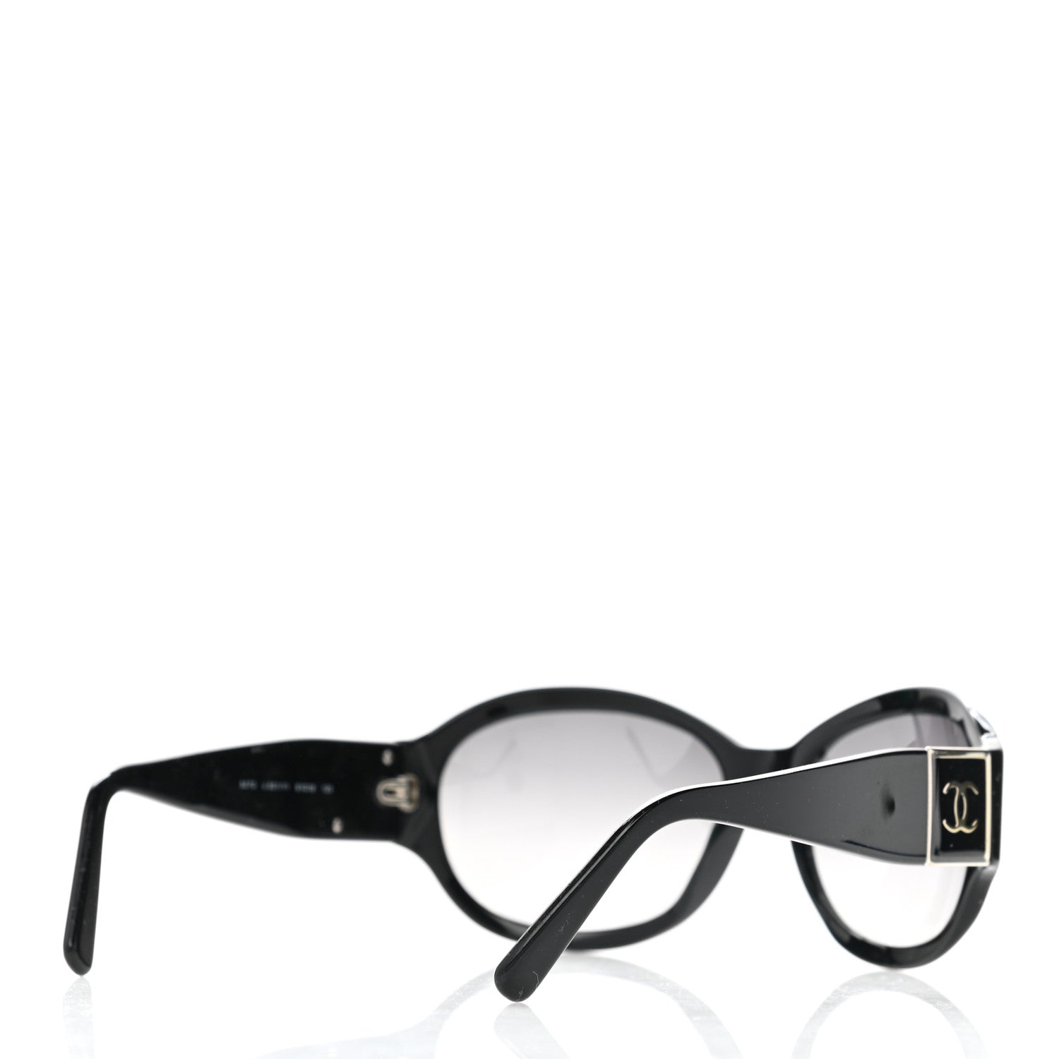 Chanel Acetate CC Sunglasses 5070 Black 4 of 7
