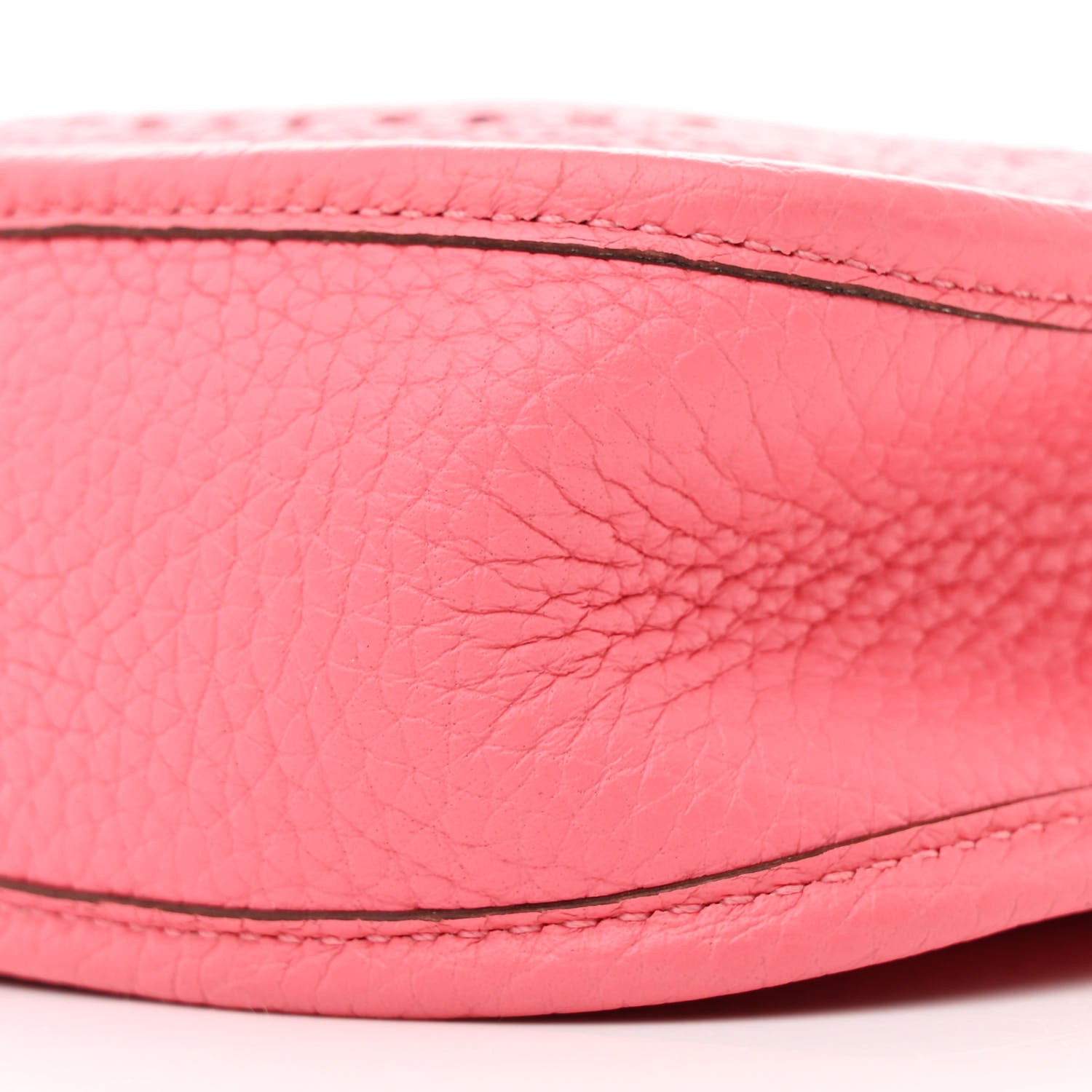 Hermes Taurillon Clemence Amazone Evelyne TPM Rose Azalee Rouge Pivoine 10 of 12