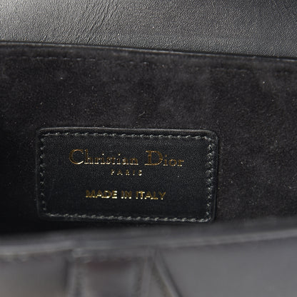 Christian Dior Calfskin Mini Saddle Bag Black 5 of 8