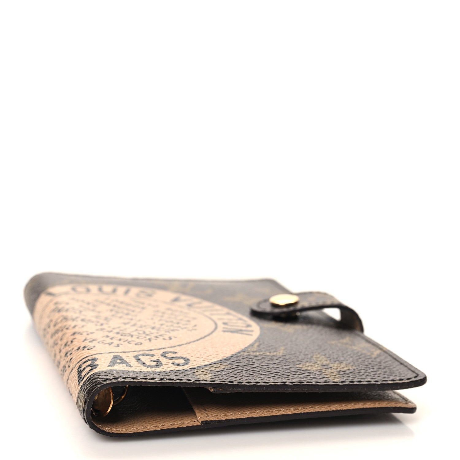 Louis Vuitton Monogram Complice Trunks and Bags Small Ring Agenda Cover Beige 4 of 8
