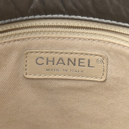 Chanel Metallic Aged Calfskin Quilted Reissue 2.55 Tote Dark Grey 6 of 12
