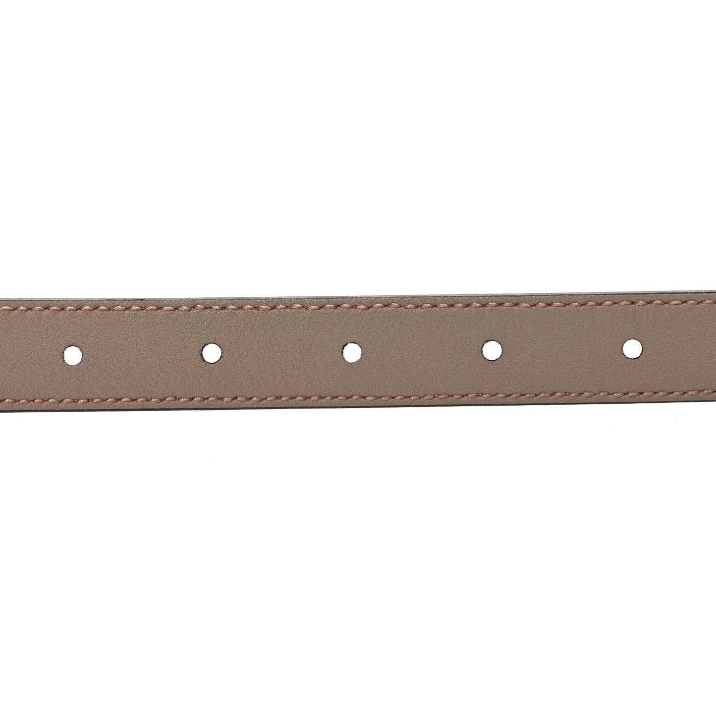 Calfskin Pearl Double G 20mm Belt 90 36 Porcelain Rose