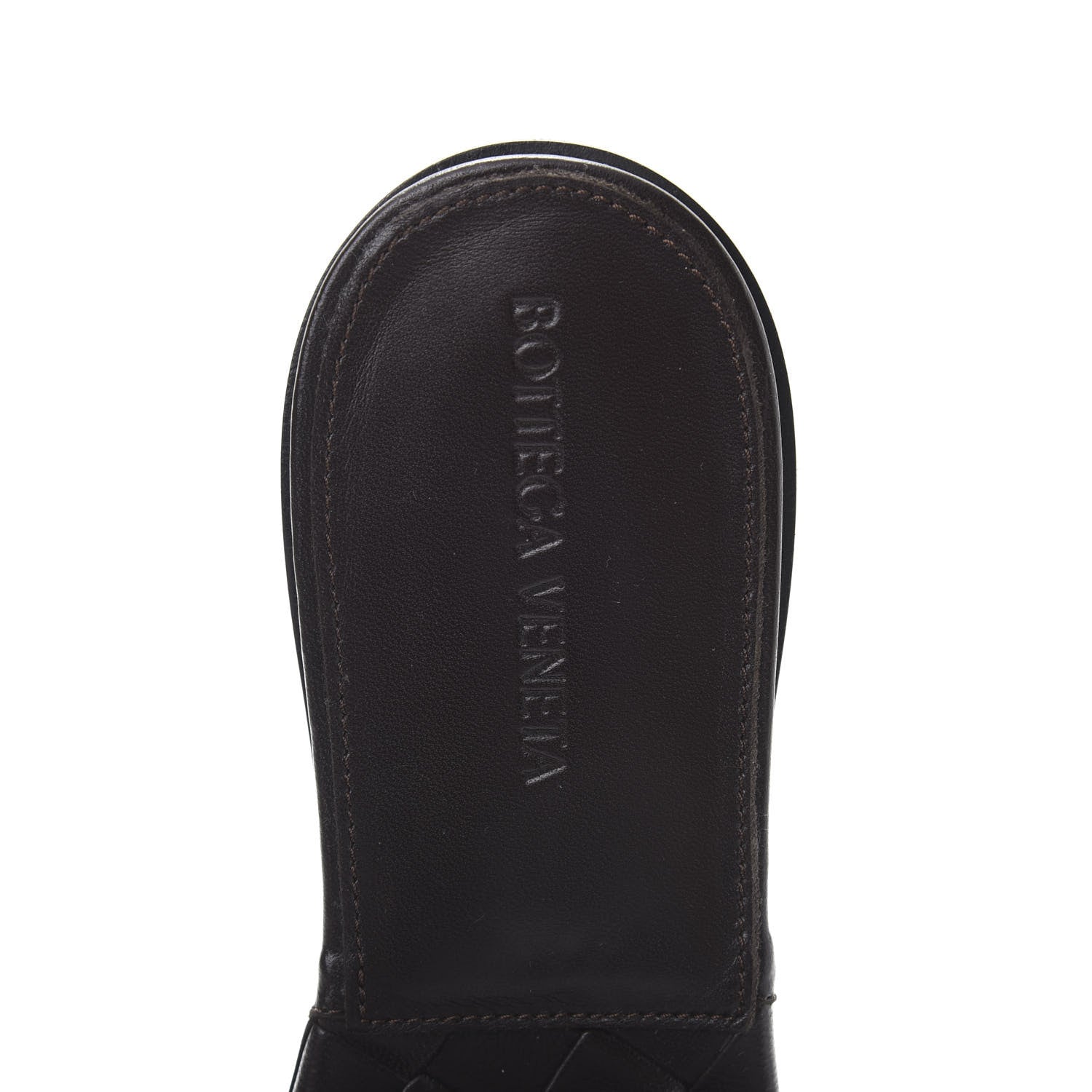 Bottega Veneta Nappa Maxi Intrecciato Lido Flat Sandals 38 Fondant 7 of 7