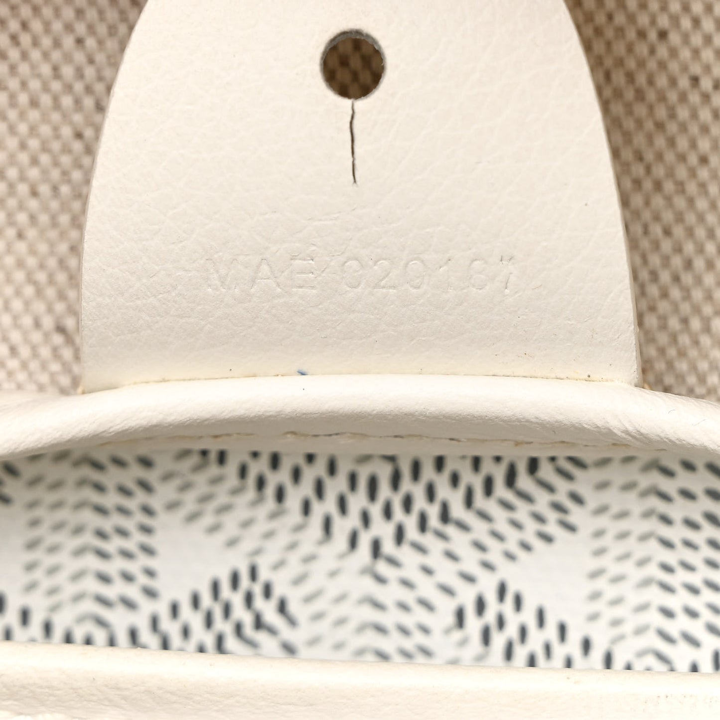 Goyardine Artois PM White