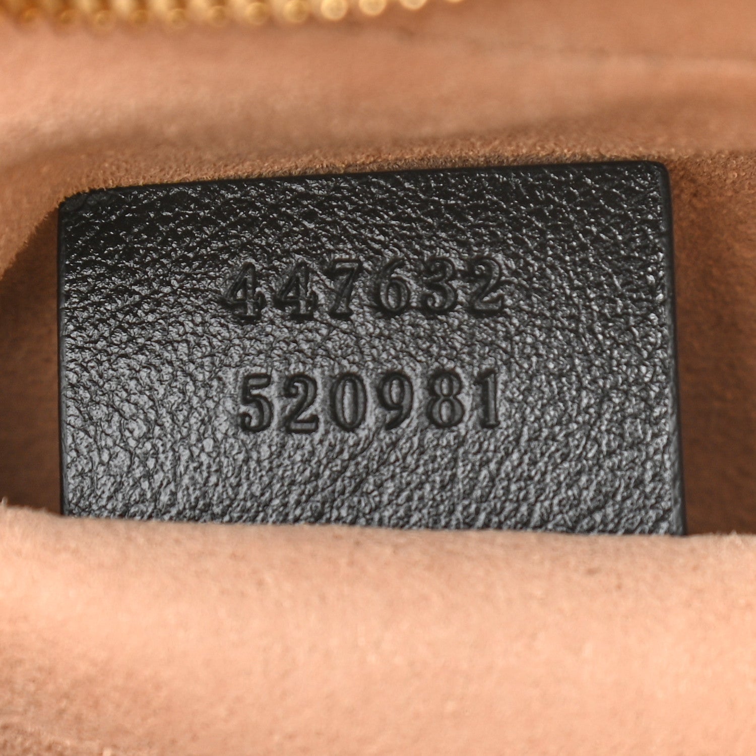 Gucci Monogram Matelasse Diagonal Small GG Marmont Chain Shoulder Bag Beige Black 7 of 9