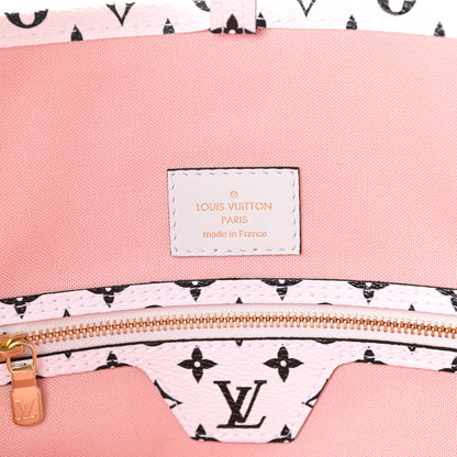 Louis Vuitton Monogram Giant Neverfull MM Rouge 6 of 9