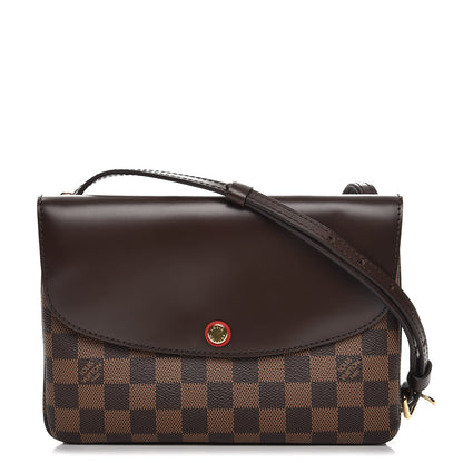 Louis Vuitton Damier Ebene Twice Cherry 1 of 7