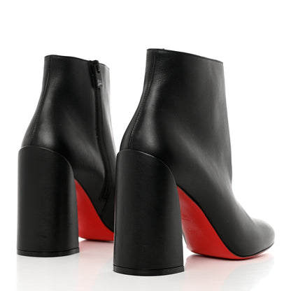 Christian Louboutin Calfskin Turela 85 Ankle Boots 40 Black 4 of 9