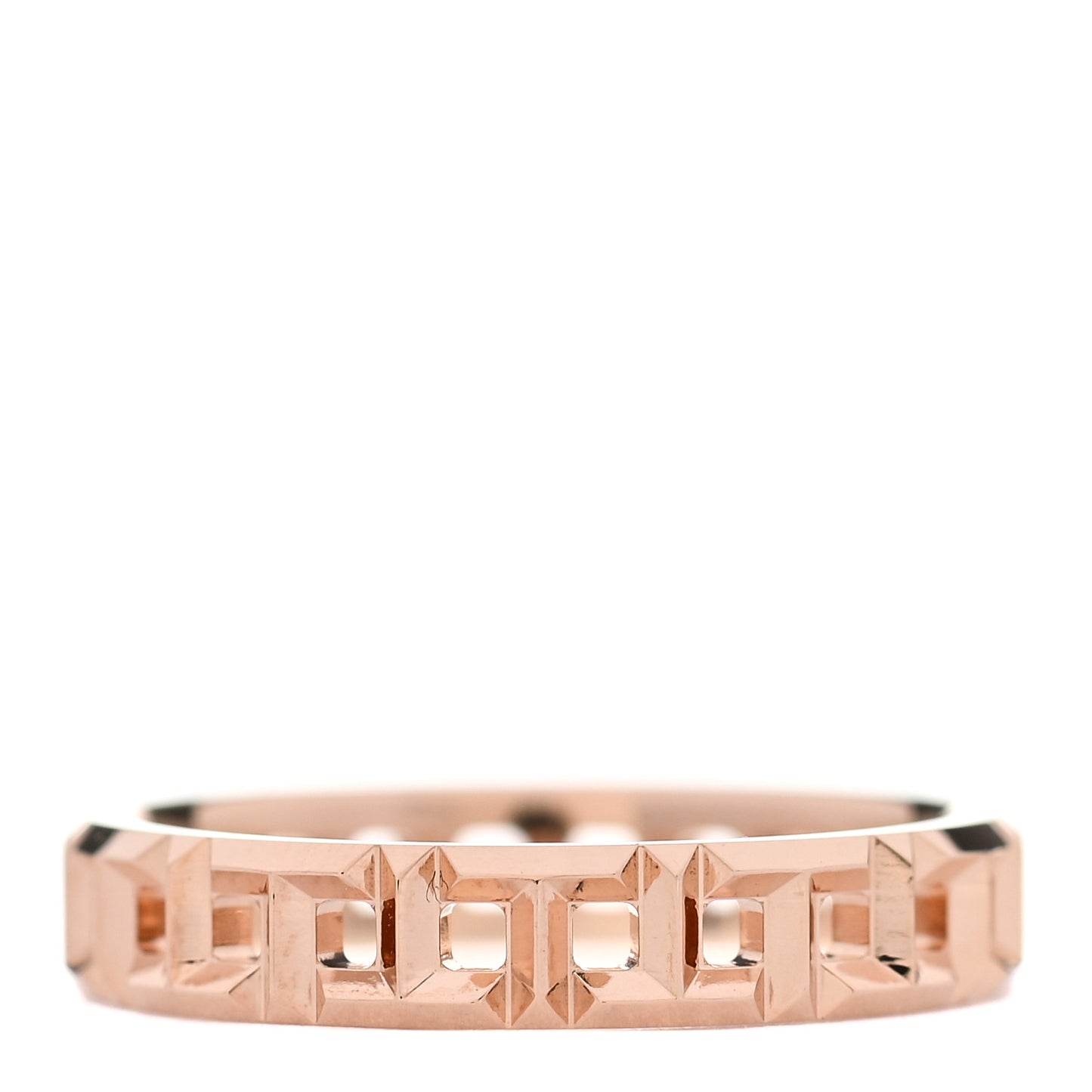 18K Rose Gold Narrow T True Ring 49 5